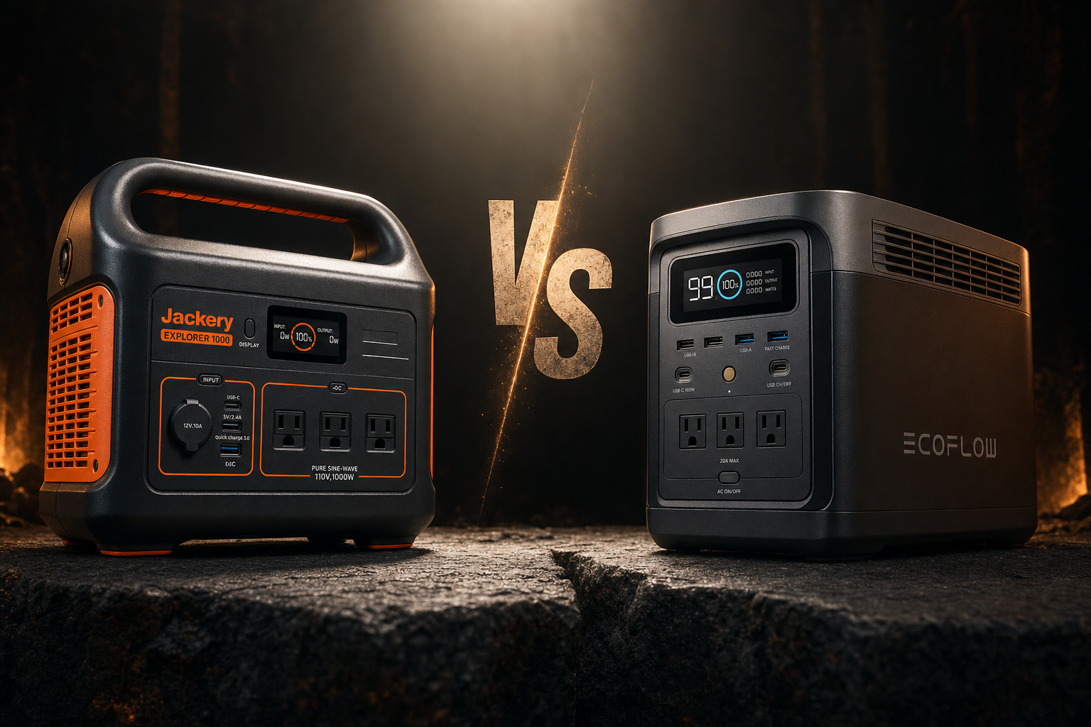 Jackery vs EcoFlow comparison